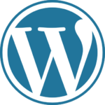 Wordpress logo, kotisivut