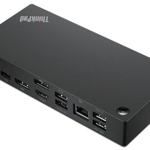 Lenovo ThinkPad Universal USB-C telakka (40AY) + 90W virtalähde
